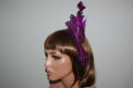 Headdress wild purple headband