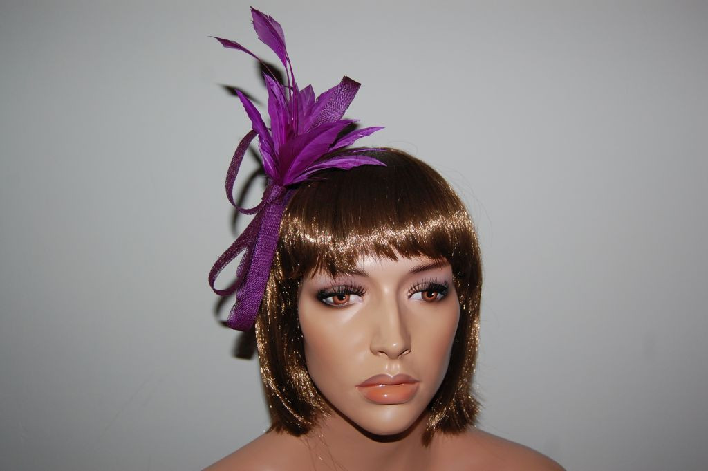 Headdress wild purple headband