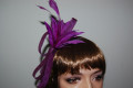 Headdress wild purple headband