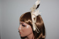 Headdress headband beige Silvestre