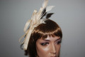 Headdress headband beige Silvestre