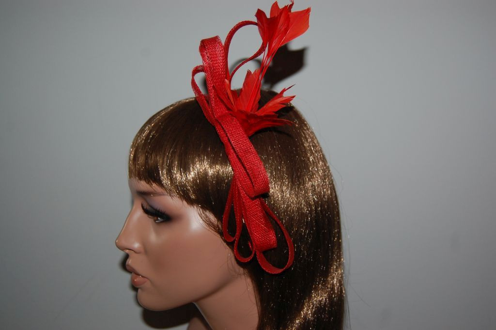 Headdress wild red headband