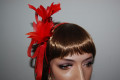 Headdress wild red headband