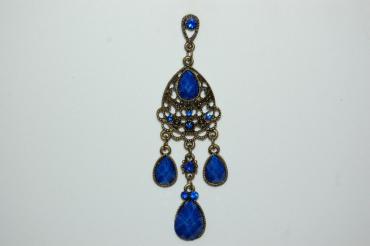 Long earrings blue Solera