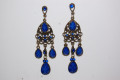 Long earrings blue Solera