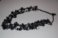 Black necklace three turns