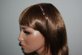 Headband stones Red Dahlia