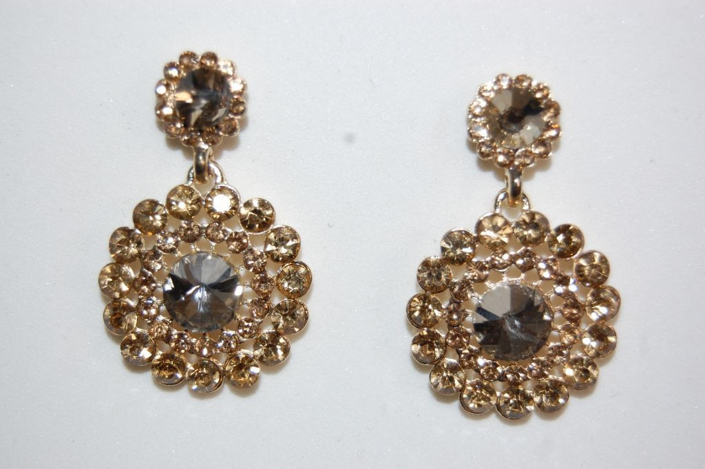 Earrings dynasty shiny gold