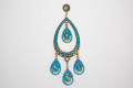 Earrings turquoise thousand tears