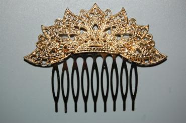 Peina corona de Princesa oro