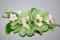 Corsage fair green and beige