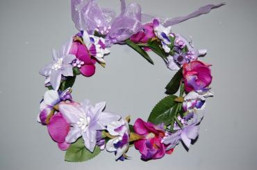 Violet wreath, purple, purple