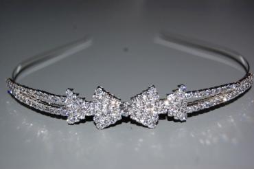 Crystal bow headband