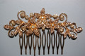 Three spring Golden Flower comb