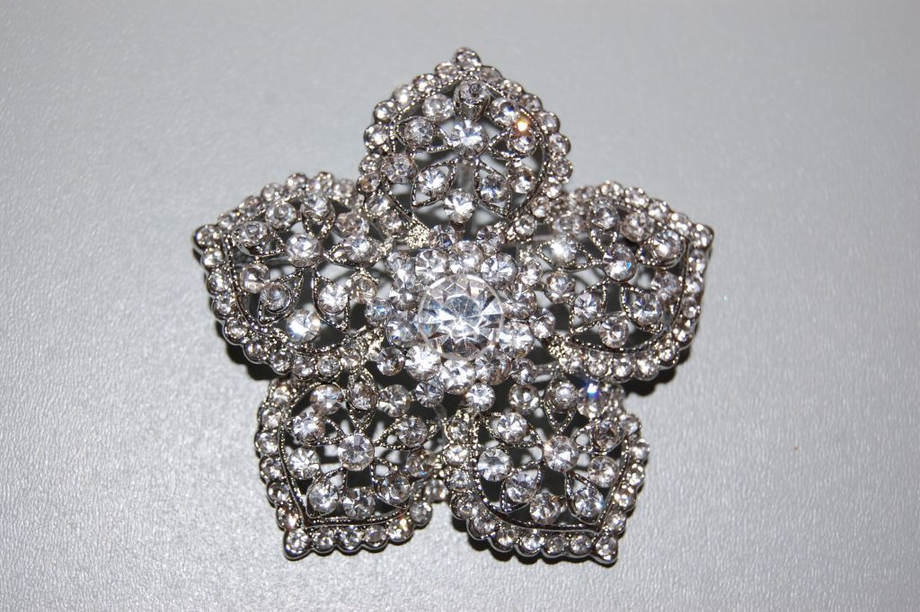 Broche -colgante estrella brillos