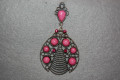 Pendientes mariquita rosa