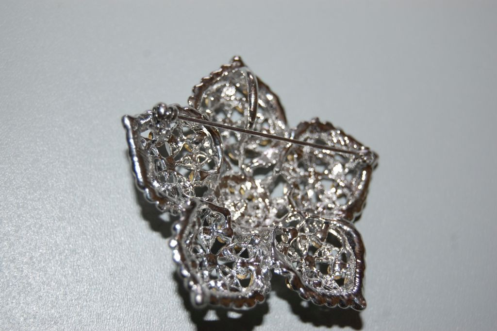 Broche -colgante estrella brillos