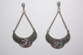 Earrings multicolor gilded loneliness