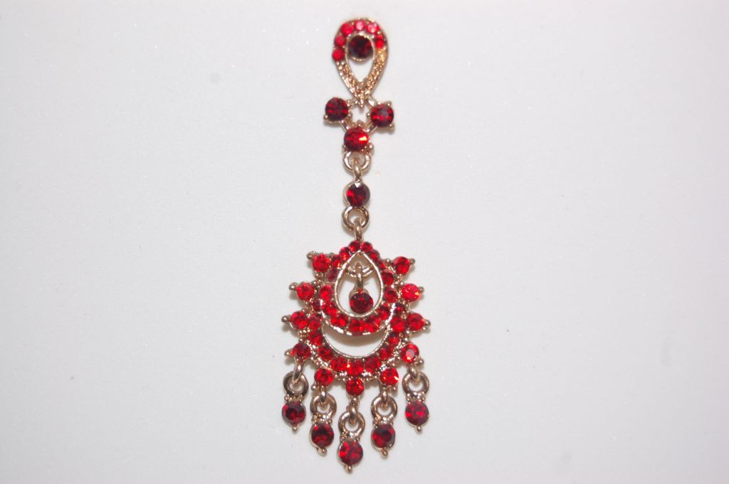 Enma red earrings