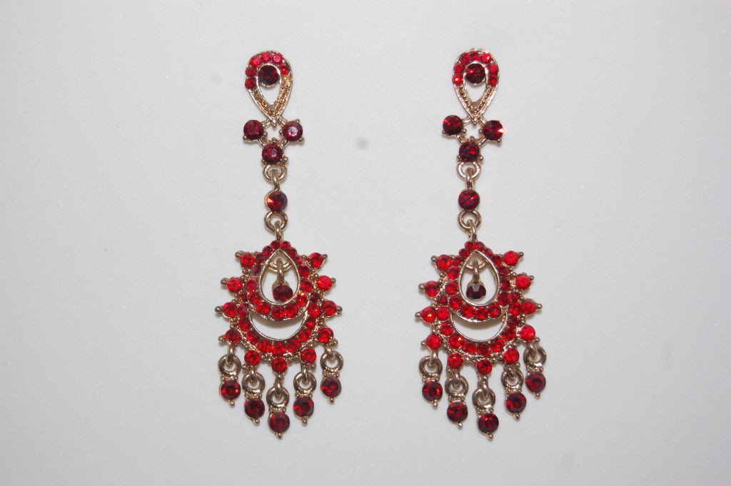 Pendientes Enma rojos