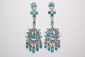 Earrings celeste-turquesa Enma