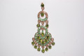 Earrings green Inma and pistachio