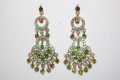 Pendientes Inma verde y pistacho