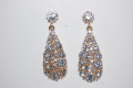 Pendientes Daniela brillos blancos