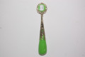 Pendientes corales Caseta verdes