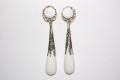 Pendientes corales Caseta beige