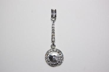 Earrings diamond round