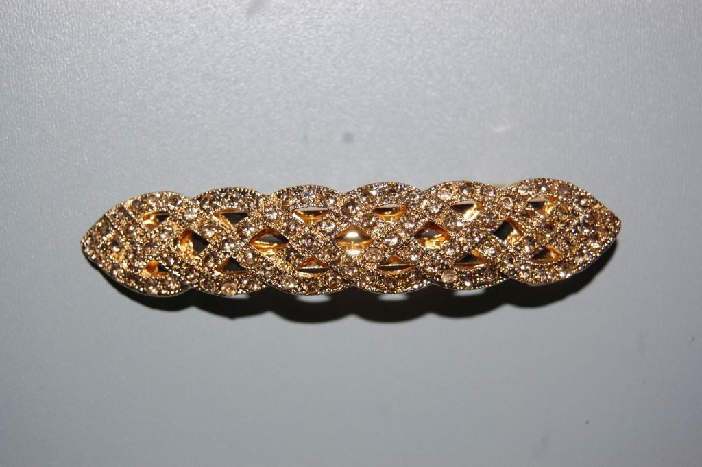 PIN twisted gold glitters