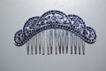 Navy Blue Osiris Crown comb