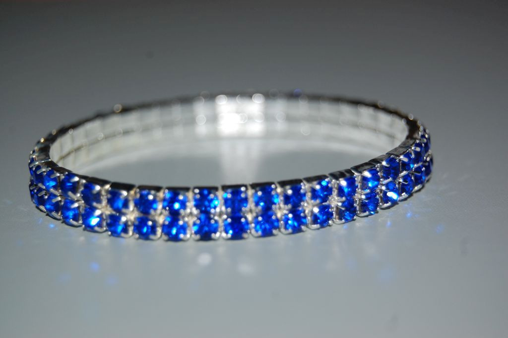 Bracelet 2 shines blue elestrico