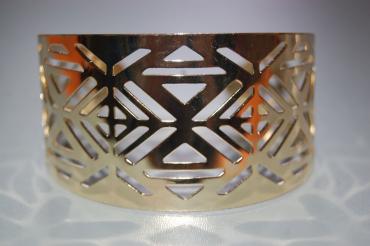 Atlantis gold Cuff Bracelet