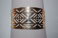 Atlantis gold Cuff Bracelet