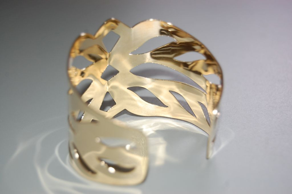 Bermuda Bangle Bracelet gold