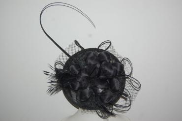 Tocado negro Días de fiesta