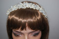 Tiara con mil perlas y cristales