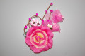 Fuchsia color bouquet cute flower