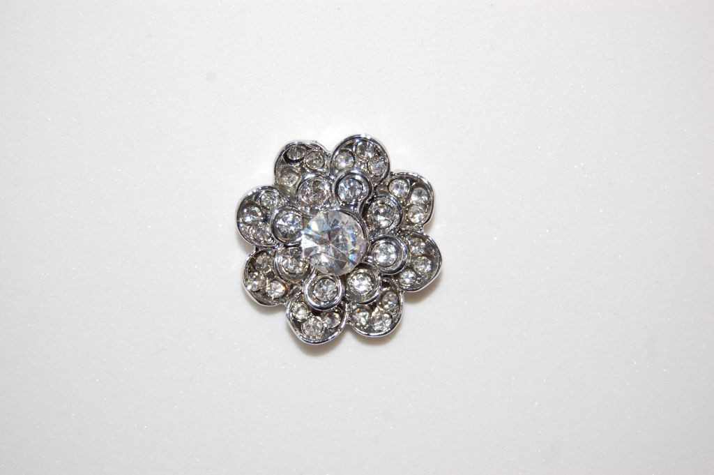 Pendientes Inma brillos blancos