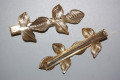 I set both clamps golden leaves