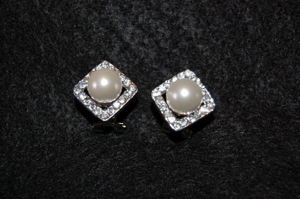 Earring Pearl diamond