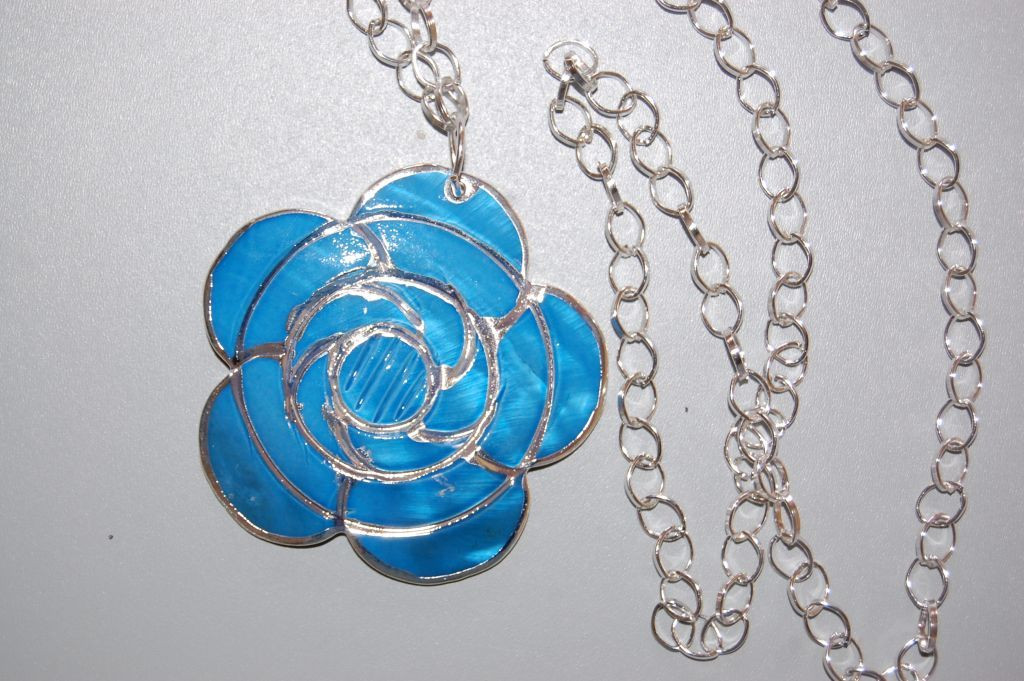 Necklace blue Diva