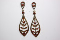 Pendientes Nueva noche brillos bronce