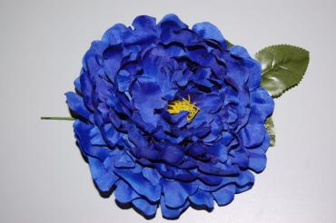Flor gran Dalia azul
