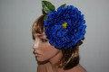 Flor gran Dalia azul