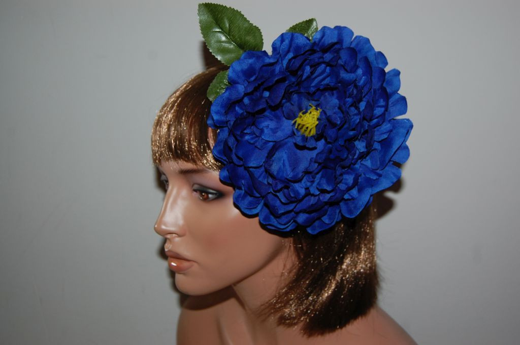 Great flower blue dahlia