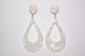 Macarena earrings white carei