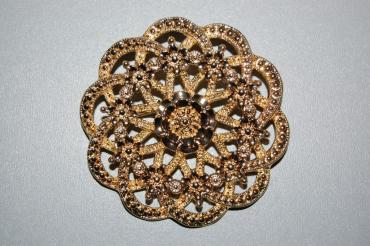 Brooch Jara intense gold